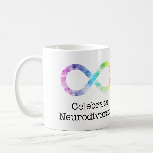 Feiern der Neurodiversen Tasse (Links)
