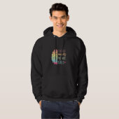 Feiern der Neurovielfalt Minds aller Art von Autis Hoodie (Vorne ganz)