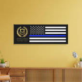 Feiern der Personalisierten Dienstjahre Leinwanddruck (Insitu (Wohnzimmer))