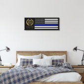 Feiern der Personalisierten Dienstjahre Leinwanddruck (Insitu (Schlafzimmer))