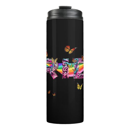 Feiern der Pride Thermal Tumbler Thermosbecher (Vorderseite)