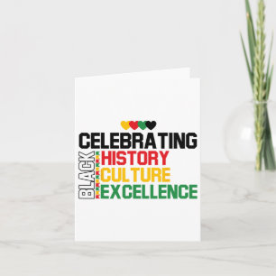 Feiern der schwarzen Geschichte Monat Afrikanische Karte