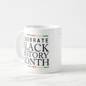 Feiern der Schwarzen Geschichte Monat Tasse (Vorderseite Links)
