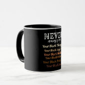 Feiern der schwarzen Geschichte Tasse (Vorderseite Links)