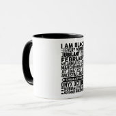Feiern der schwarzen Geschichte Tasse (Vorderseite Links)