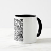 Feiern der schwarzen Geschichte Tasse (VorderseiteRechts)