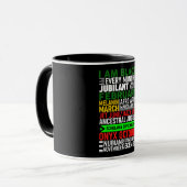Feiern der schwarzen Geschichte Tasse (Vorderseite Links)