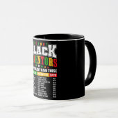 Feiern der schwarzen Geschichte Tasse (VorderseiteRechts)