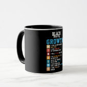 Feiern der schwarzen Geschichte Tasse (Vorderseite Links)