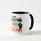 Feiern der schwarzen Geschichte Tasse (VorderseiteRechts)