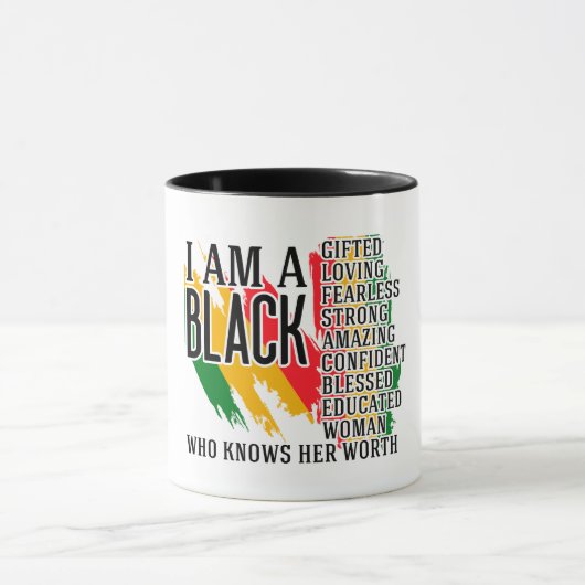 Feiern der schwarzen Geschichte Tasse (Zentrum)