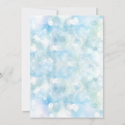 Feiern der Silvester-Party Einladung (Rückseite)