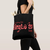 FEIERN DER SINGLE AF LIFE lustige Singles Tasche (Von Nahem)