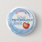 Feiern der Woche der Psychologie in Schulen Button (Vorderseite)