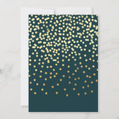 Feiern des 50. blauen Goldschaumweins Einladung (Rückseite)