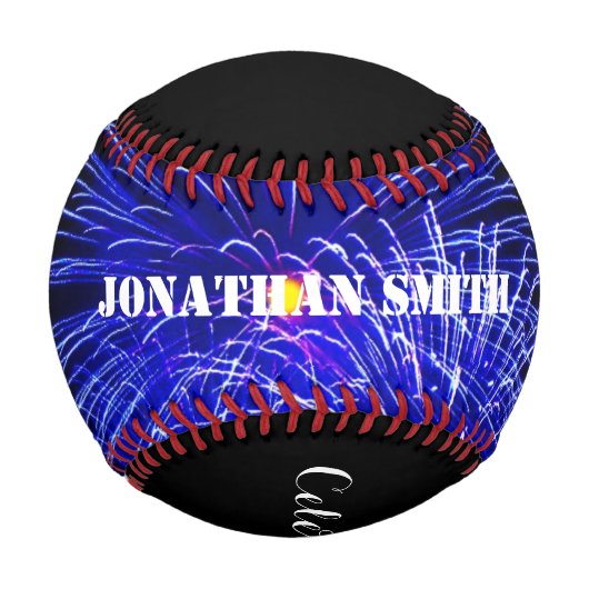 Feiern des BIG (jedes Alter) & (Name beliebig) - Baseball (Rückseite)