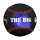 Feiern des BIG (jedes Alter) & (Name beliebig) - Baseball (Vorderseite)