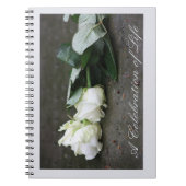 Feiern des Gästebuches Notizblock (Vorderseite)