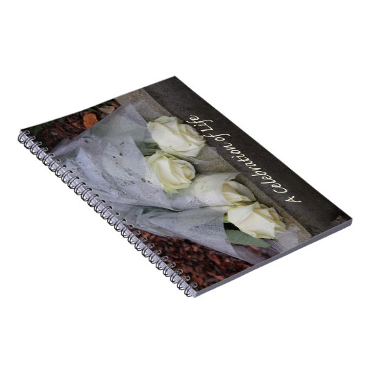 Feiern des Gästebuches Notizblock (Rechte Seite)