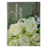 Feiern des Gästebuches Notizblock (Vorderseite)