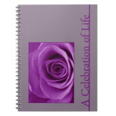 Feiern des Gästebuches Notizblock (Vorderseite)