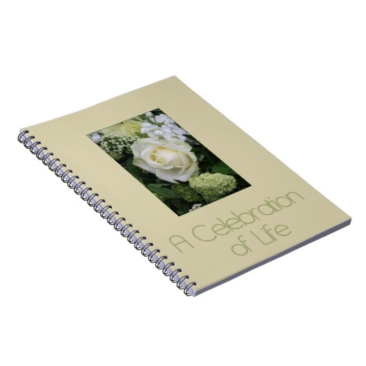 Feiern des Gästebuches Notizblock (Rechte Seite)