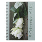 Feiern des Gästebuches Notizblock (Vorderseite)