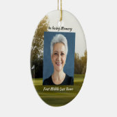 Feiern des Golfkurses von Life Keepake Keramik Ornament (Rechts)