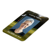 Feiern des Golfkurses von Life Keepake Magnet (Linke Seite)