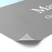 Feiern des Lebens 16x20 Begräbnisplakat Poster (Ecke)