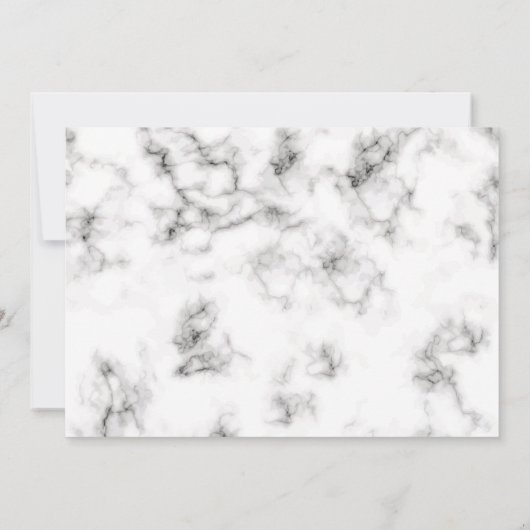 Feiern des Lebens Modernes, elegantes Foto aus Mar Einladung (Rückseite)