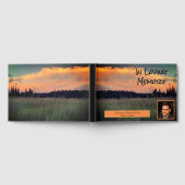 Feiern des Lebens Ruhe Sonnenuntergang individuell Gästebuch (Voll)