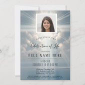 Feiern des Lebens - ruhige Gewässer Einladung (Vorderseite)