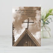 Feiern des Lebens, Zitate von Schriften, Einladung (Stehend Vorderseite)