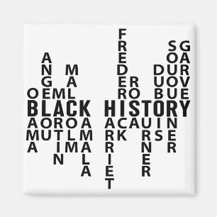 Feiern des Monats der Black History Magnet