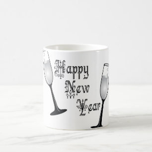 Feiern des neuen Jahres 2018 Kaffeetasse