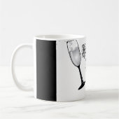 Feiern des neuen Jahres 2018 Kaffeetasse (Links)