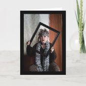 Feiern des Neujahrs oder Überleben dieses Jahres C Karte (Vorderseite)