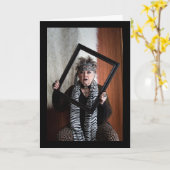 Feiern des Neujahrs oder Überleben dieses Jahres C Karte (Gelbe Blume)