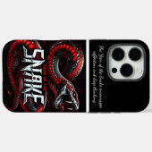 Feiern des pulsierenden Jahres des Schlangenfestiv Case-Mate iPhone Hülle (Rückseite (Horizontal))