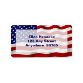 Feiern des VE Day Adressaufkleber (Vorne)