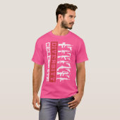 Feiern Diversity Verschiedene Gun Gun Gun Liebhabe T-Shirt (Vorne ganz)