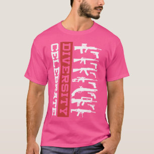 Feiern Diversity Verschiedene Gun Gun Gun Liebhabe T-Shirt