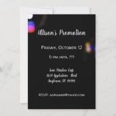 Feiern einer Werbeaktion oder eines Ereignisses Einladung (Rückseite)