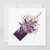 Feiern Einladung (Vorderseite)