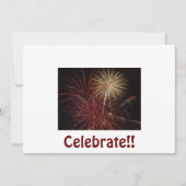 feiern einladung (Vorderseite)