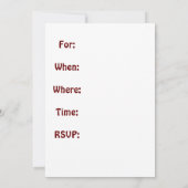 feiern einladung (Rückseite)