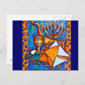 Feiern Einladungspostkarte (Vorne/Hinten)