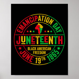 Feiern Freiheit 1865 Afrikanische Amerikanerinnen  Poster