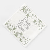 Feiern für die Jahre Serviette (Ecke)